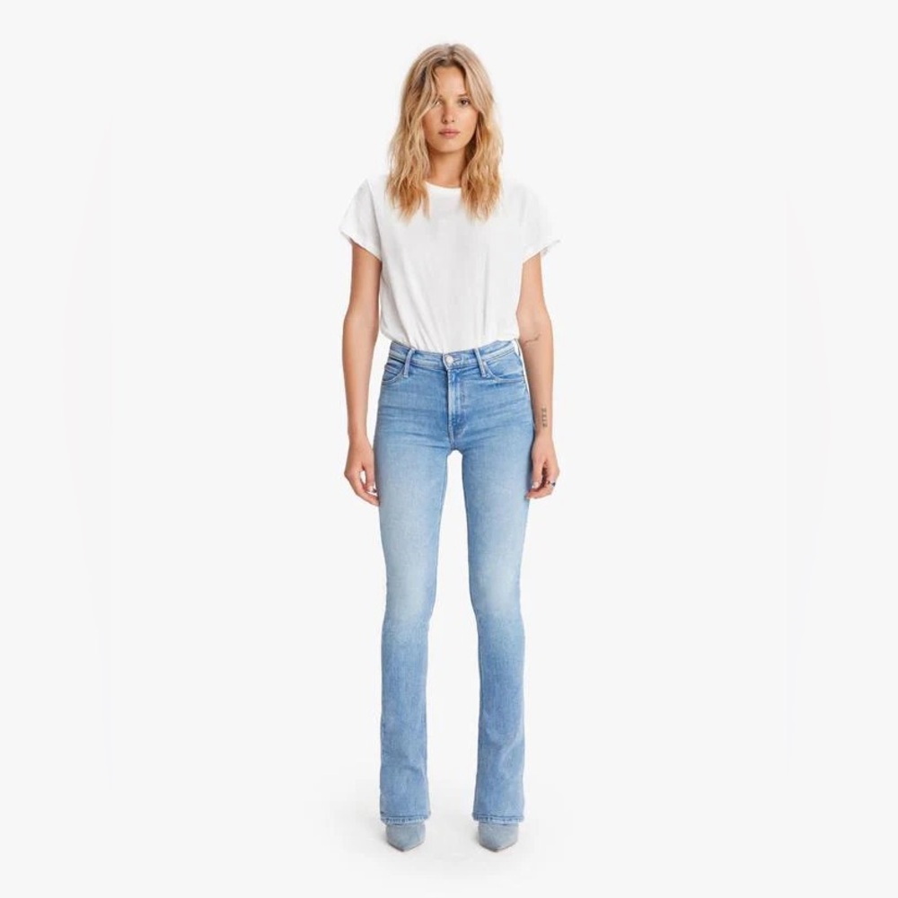 Mother Denim High Waisted Runaway Flare Jeans